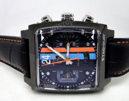 Tag Heuer Twenty Four Concept Chronograph Black Case Replica Watches